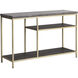 Arden 47.25 X 15.75 inch Grey / Gold Console Table